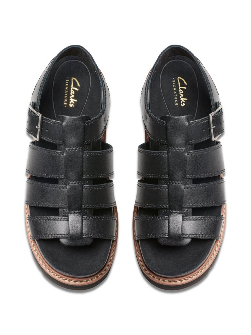 Clarks Orianna Fisherman Platform Sandals